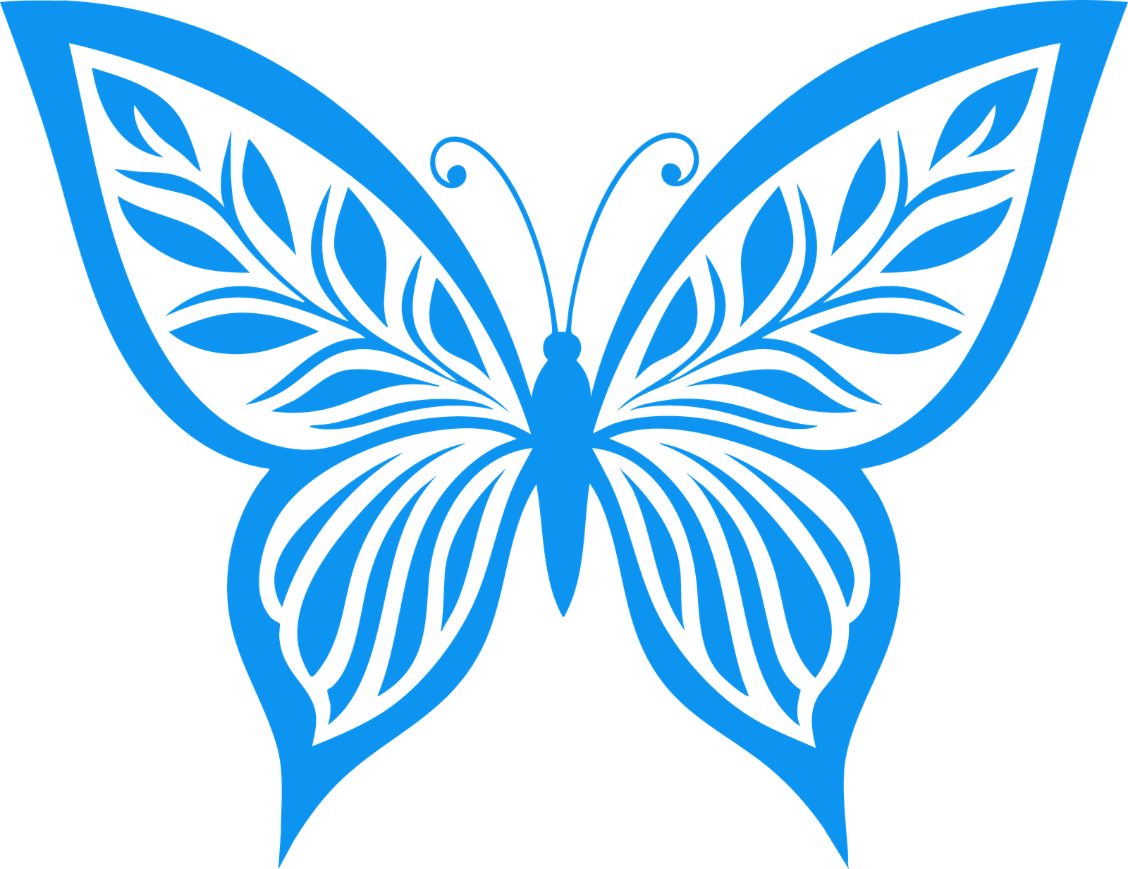 Mariposa Azul logo
